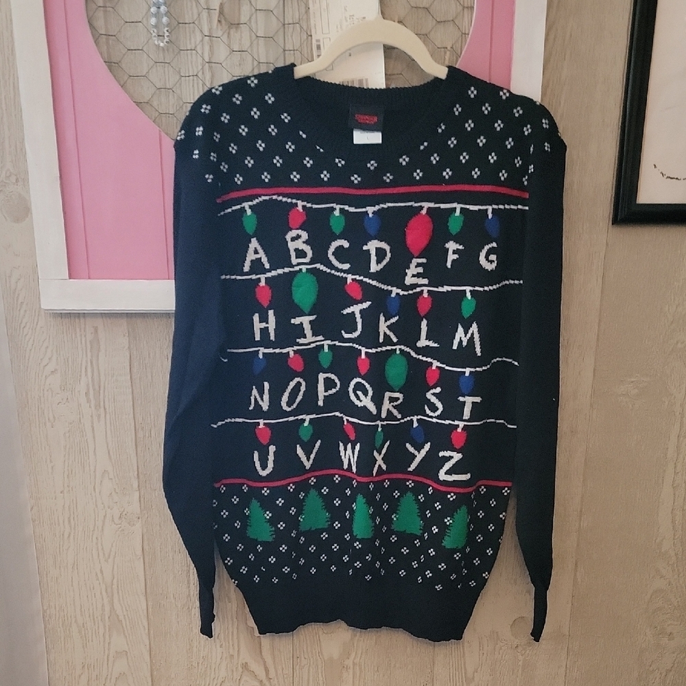 Stranger Things Light Up Christmas Sweater